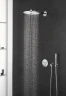 Верхний душ Grohe Rainshower SmartActive 26475LS0 Хром Белая луна