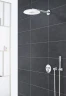 Верхний душ Grohe Rainshower SmartActive 26475LS0 Хром Белая луна