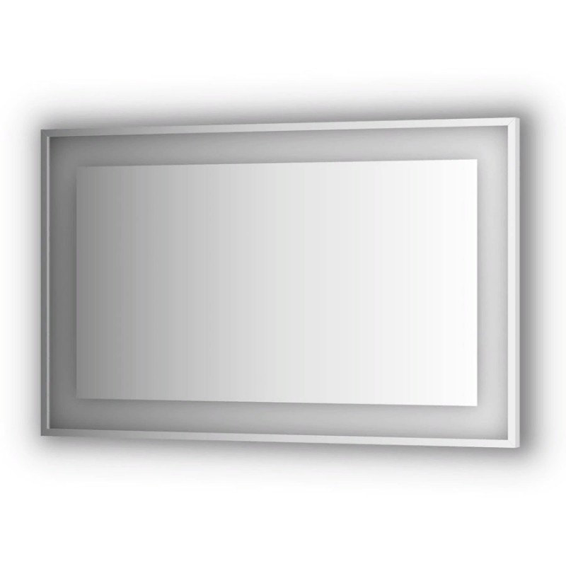 Зеркало Evoform Ledside 75х120 Сталь стекло