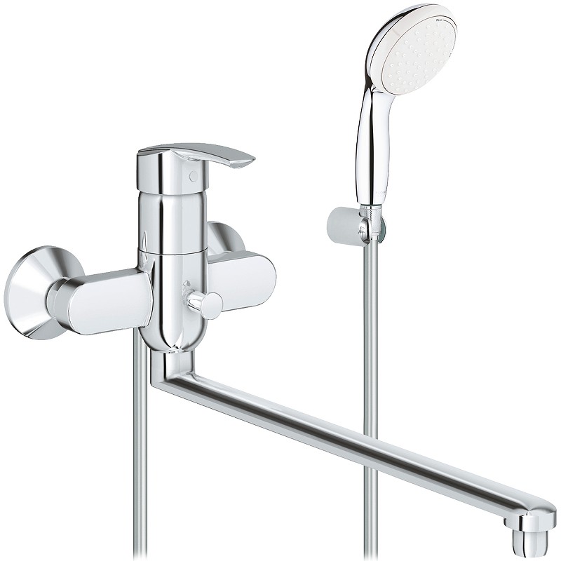 Смеситель для ванны Grohe Multiform 3270800A универсальный Хром латунь на стену