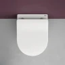 Комплект унитаза Ceramicanova Play CN3001 с инсталляцией WellWant Standart 50 WWISI111BB с сиденьем Микролифт и Черной матовой клавишей смыва фарфор подвесной