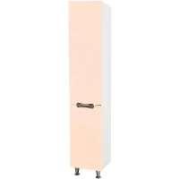 Шкаф пенал Bellezza Лагуна 35 L 4622107002075 Бежевый Белый МДФ / ЛДСП