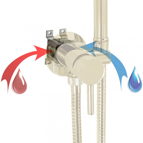 Гигиенический душ со смесителем Giulini Pablolux FSH20 Хром