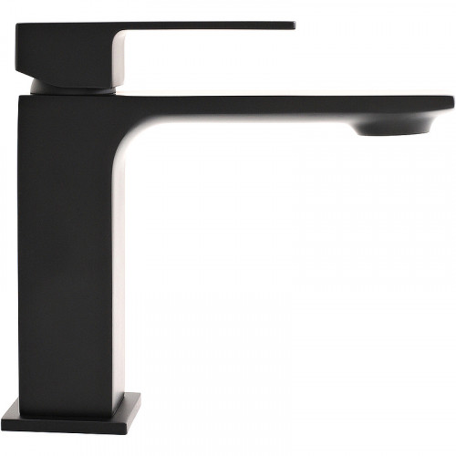 Смеситель для раковины Orange Lutz M04-021b Черный латунь