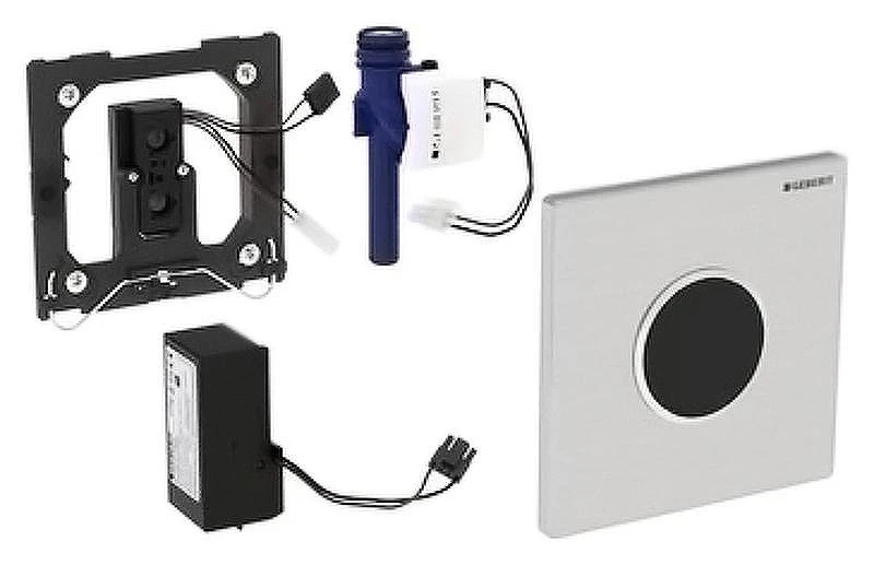 Клавиша смыва Geberit HyTronic Sigma 01 116.021.21.5 хром, глянцевая/питание от сети