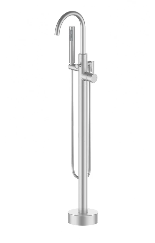 Смеситель для ванны Wonzon & Woghand Stick WW-88649017-BN цвет Брашированный никель