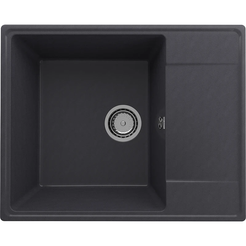Кухонная мойка Ulgran Quartz Prima 605-08 Космос искусственный камень (литьевой мрамор) встраиваемый