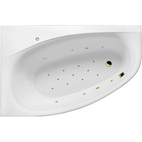 Акриловая ванна Excellent Kameleon 170x110 L WAEX.KML17.RELAX.GL с гидромассажем