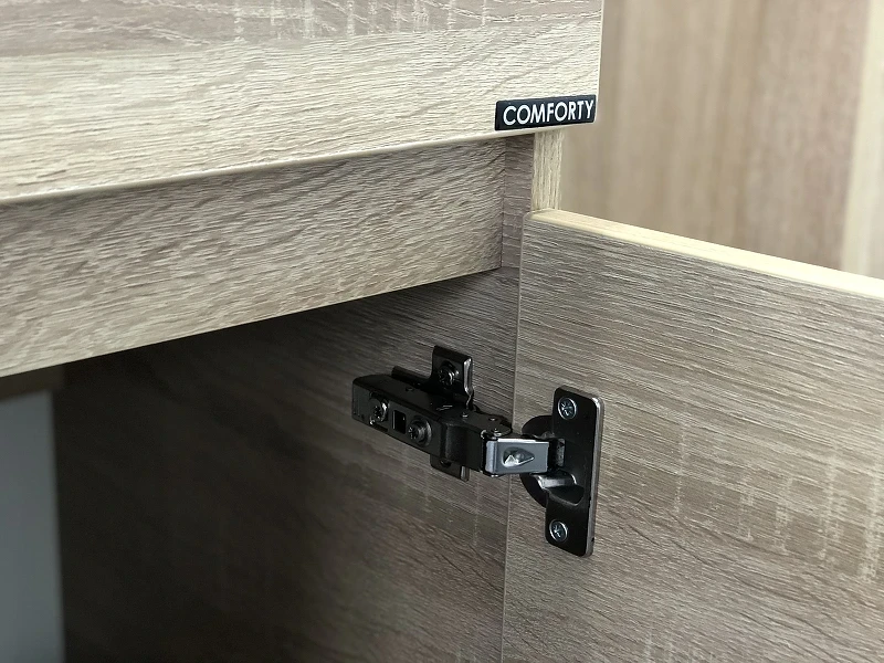 Тумба с раковиной Comforty Тромсе 60 00004142217 подвесная Дуб сонома МДФ / ЛДСП