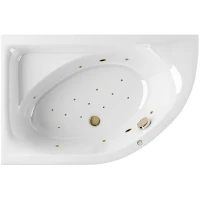 Акриловая ванна Excellent Aquarella 170x110 L WAEX.ARL17.RELAX.BR с гидромассажем