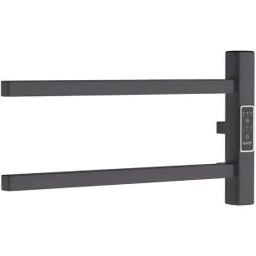 Электрический полотенцесушитель Melodia della vita Drumsticks Quadro Ferrum 40х18 П2 MTRDQF4018bk Черный