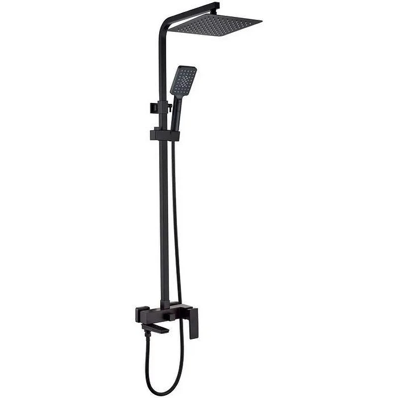 Душевая система Grocenberg GB7008BL Черная матовая