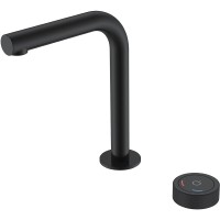 Смеситель для раковины Boheme Tech 158-B Черный матовый латунь