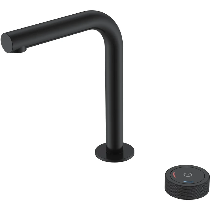 Смеситель для раковины Boheme Tech 158-B Черный матовый латунь