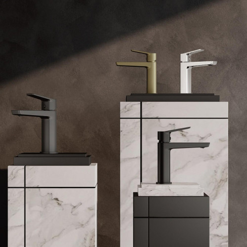 Смеситель для раковины Belz B715-7 B10715-7 цвет Черный