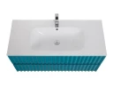 Тумба под раковину Art&Max Elegant 100 AM-ELEGANT-1000-2C-SO-TM-LED подвесная цвет Бирюзовый матовый