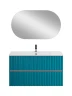 Тумба под раковину Art&Max Elegant 100 AM-ELEGANT-1000-2C-SO-TM-LED подвесная цвет Бирюзовый матовый