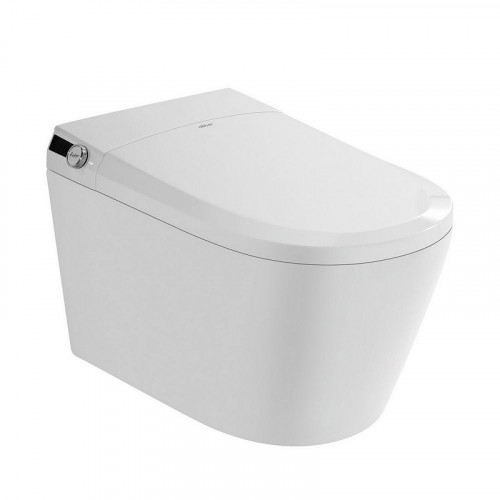 Комплект унитаза биде с инсталляцией Abber Bequem AC1119S-AC0101P цвет Белый с сиденьем Микролифт