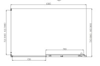 Душевой уголок Aquanet Alfa NAA1131 160х80 273606 профиль Хром стекло прозрачное