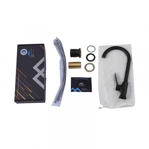 Смеситель для кухни Fashun A4086-7 цвет Черный