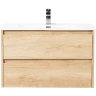 Тумба под раковину BelBagno Kraft 80 KRAFT-800-2C-SO-RNN подвесная Rovere Nebrasca Nature МДФ / ЛДСП
