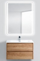 Тумба под раковину BelBagno Kraft 80 KRAFT-800-2C-SO-RNN подвесная Rovere Nebrasca Nature МДФ / ЛДСП