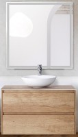 Тумба под раковину BelBagno Kraft 80 KRAFT-800-2C-SO-RNN подвесная Rovere Nebrasca Nature МДФ / ЛДСП