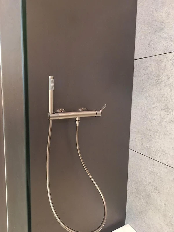 Смеситель для душа AltroBagno Unione 030604 GM цвет Оружейная сталь