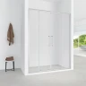 Душевая дверь Loranto 170 CS-AB04S-170 профиль Сатин стекло прозрачное
