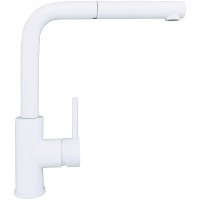 Смеситель для кухни Alveus Zeos P Monarch White Matt 1136506 Белый матовый латунь