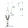Смеситель для кухни Alveus Zeos P Monarch White Matt 1136506 Белый матовый латунь