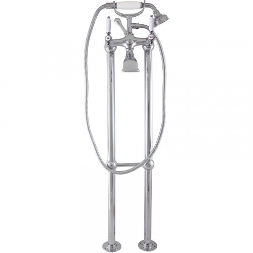 Смеситель для ванны Rav Slezak Morava retro MK550.5/2 Хром латунь на пол