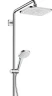 Душевая система Hansgrohe Croma E Showerpipe 27687000 с термостатом Хром латунь на стену