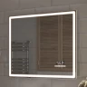 Зеркало Vigo Geometry Media Voice 80 048 с подсветкой c сенсорным выключателем и подогревом