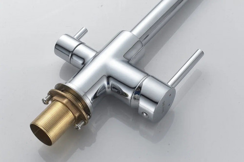 Смеситель для кухни Shevanik S228 цвет Хром