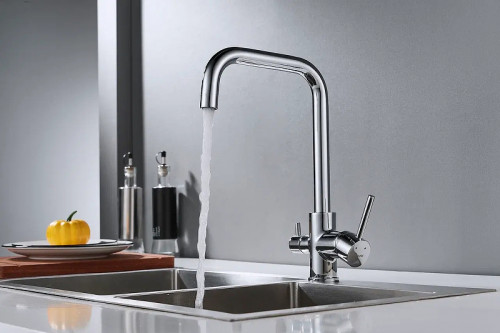 Смеситель для кухни Shevanik S228 цвет Хром