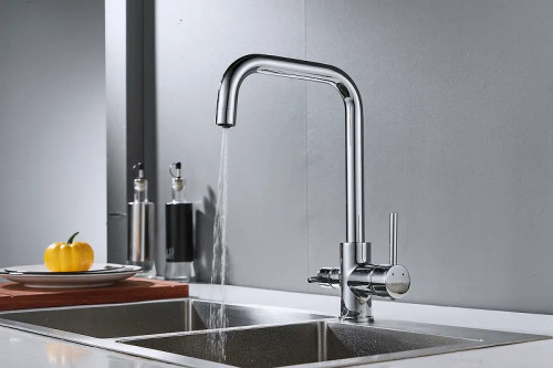 Смеситель для кухни Shevanik S228 цвет Хром