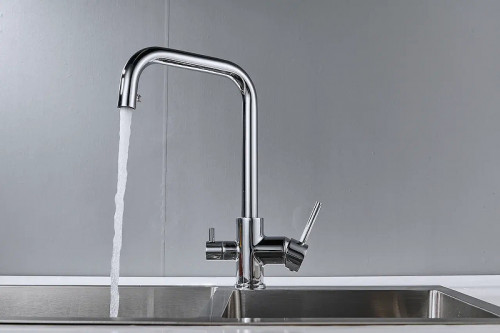 Смеситель для кухни Shevanik S228 цвет Хром