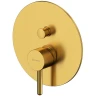 Смеситель для ванны Whitecross Y brushed gold YSET06TOPGLB Брашированное золото латунь встраиваемый