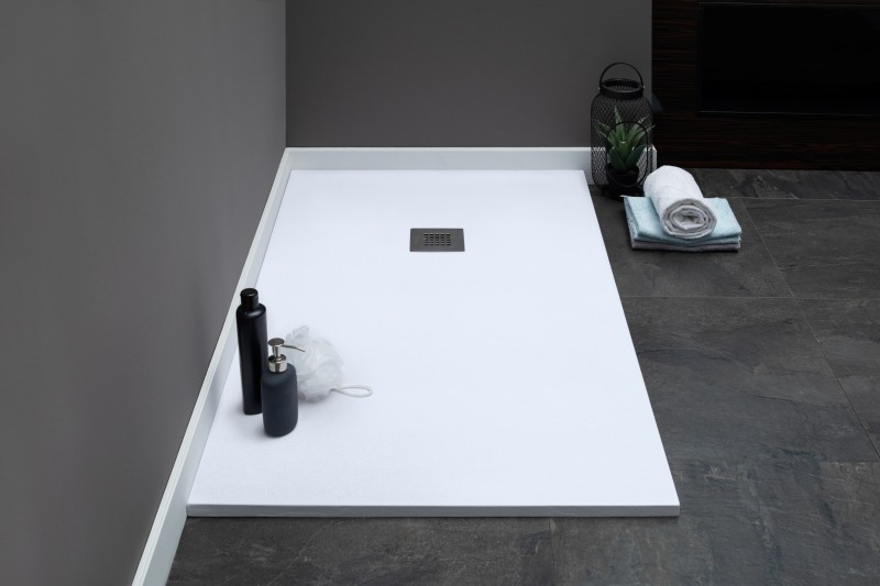 Душевой поддон из искусственного камня Aquanet Pleasure 140x90 256306 с антискользящим покрытием
