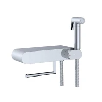 Гигиенический душ со смесителем RGW Shower Panels 581408222-01 цвет Хром