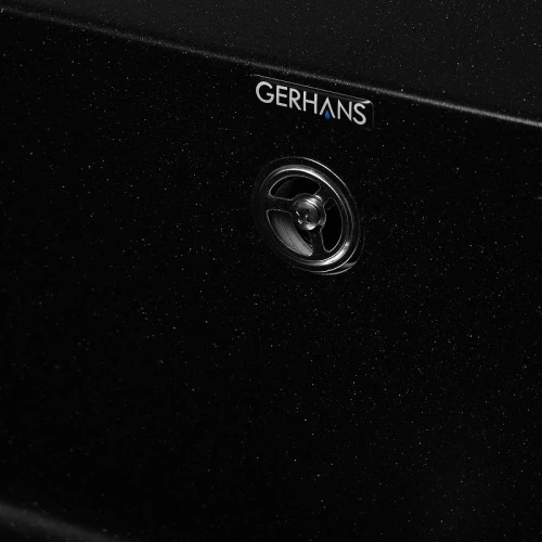 Кухонная мойка Gerhans 59 B19-25/311-11-24 цвет Оникс