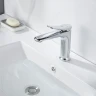 Смеситель для раковины Shevanik S4701 цвет Хром