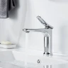 Смеситель для раковины Shevanik S4701 цвет Хром