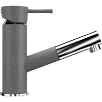 Смеситель для кухни Ulgran Classic U-009-342 Графит латунь
