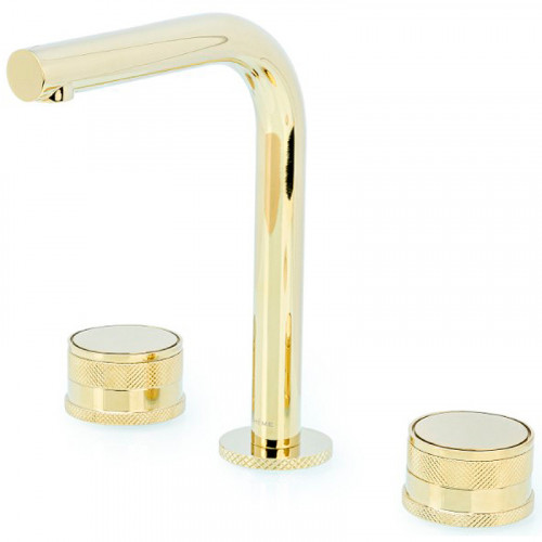 Смеситель для раковины Boheme Prestige 152-G-PR Золото латунь