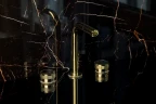 Смеситель для раковины Boheme Prestige 152-G-PR Золото латунь