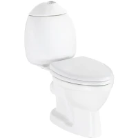 Унитаз компакт Creavit Cocuk CK310-11CB00E-0000+KC0802.01.0000E детский Белый с сиденьем без бачка фарфор напольный
