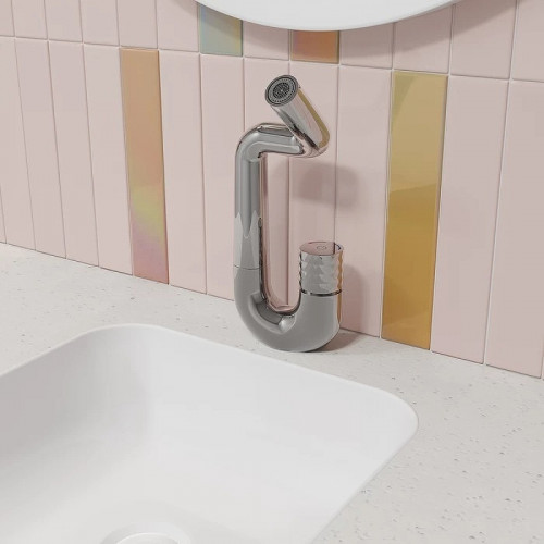 Смеситель для раковины Iddis Twist TWISBBTi01 Хром