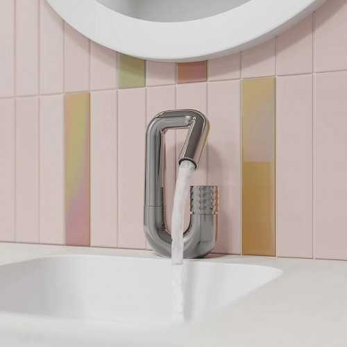 Смеситель для раковины Iddis Twist TWISBBTi01 Хром